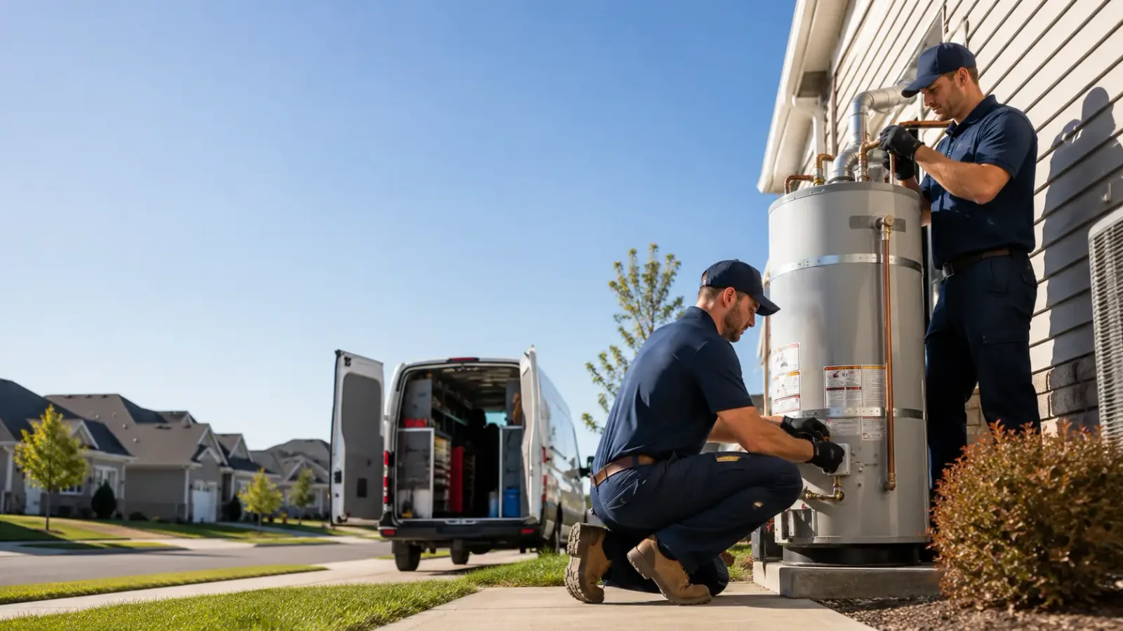 Water Heater Installation in Ellinwood, KS
